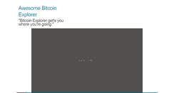 Desktop Screenshot of bitcoinexplorer.org